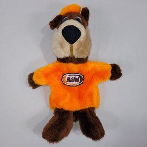 A&W Root Bear Vintage 12" Plush Hand Puppet